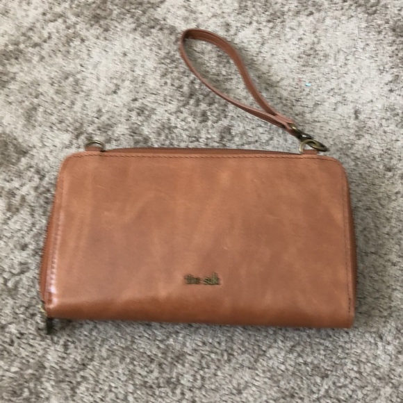 The Sak Tan Embossed Leather Wallet - Picture 4 of 4